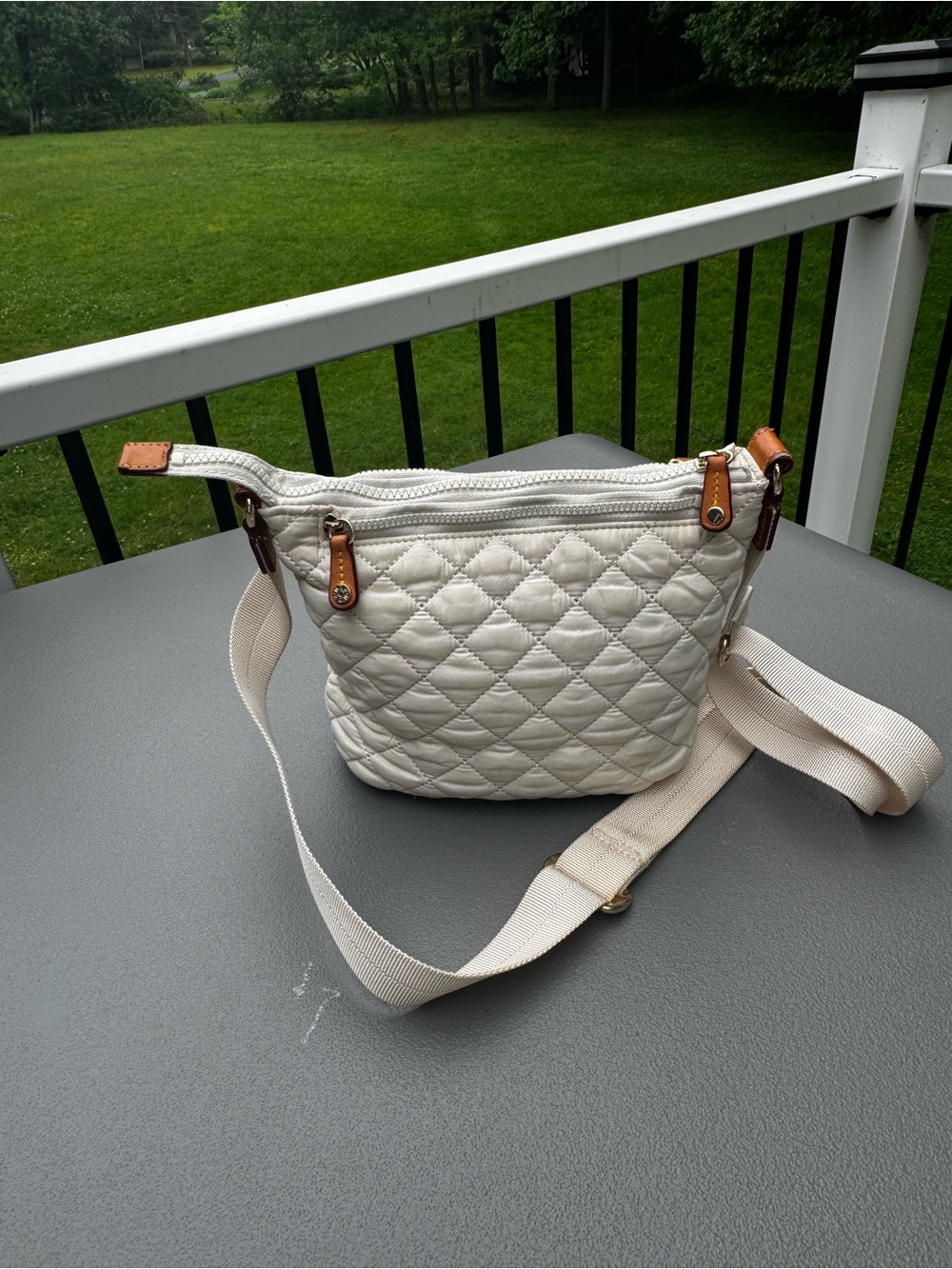 MZ Wallace Metro Scout Deluxe Quilted Nylon Crossbody Bag - Picture 10 of 14